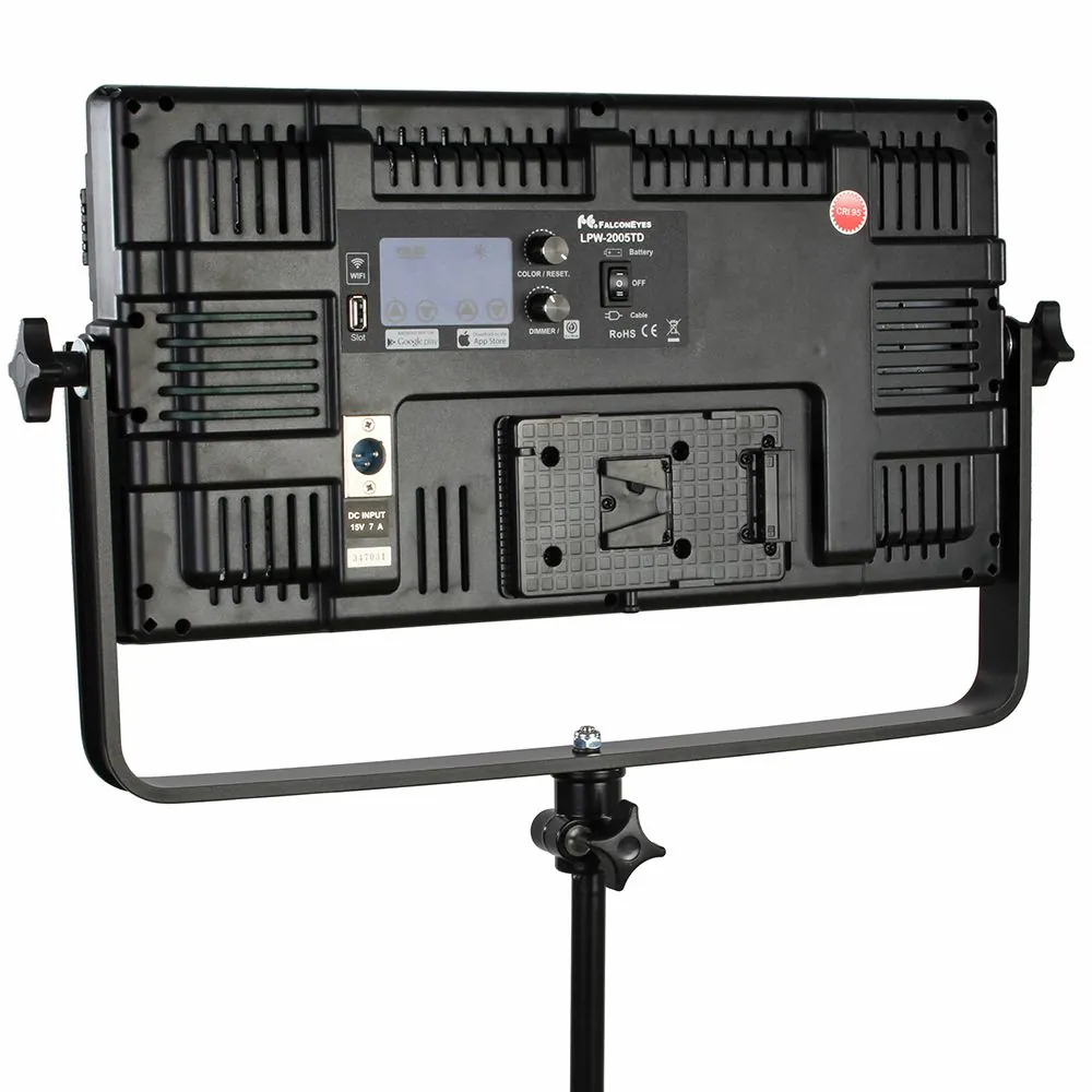 Falcon Eyes Wi-Fi Bi-Color LED Lamp Dimmable LPW-2005TD - Image 2