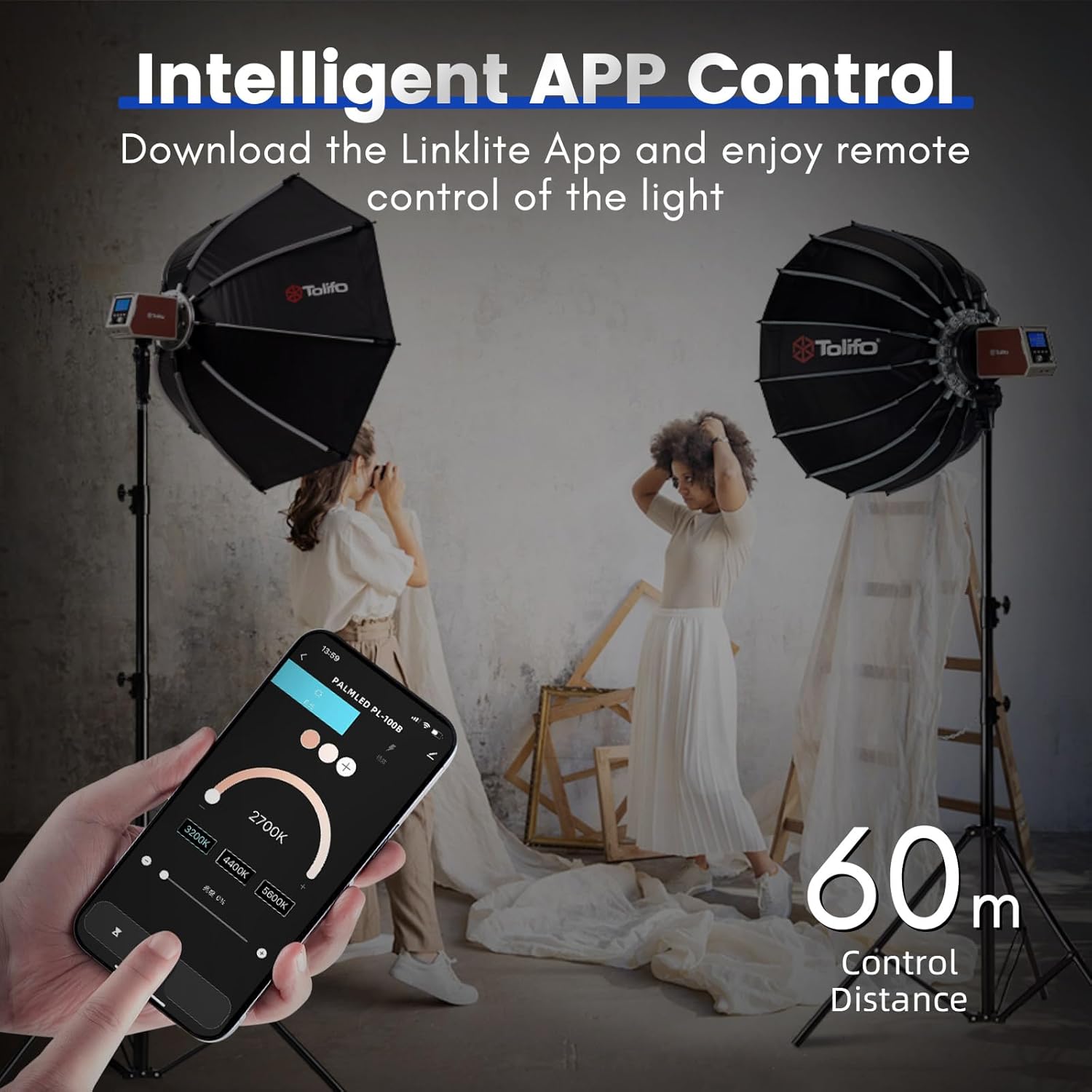 Tolifo Palm Light PL-200B AC Video Light - Image 5