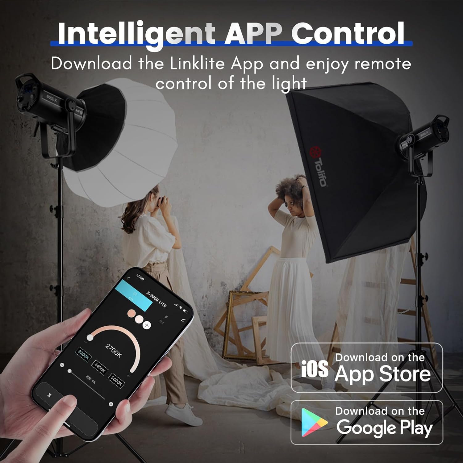 Tolifo X-200B Lite Bi-Color LED Video Light - Image 6