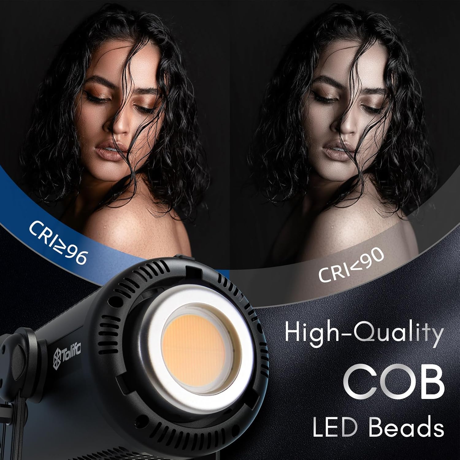 Tolifo X-200B Lite Bi-Color LED Video Light - Image 3