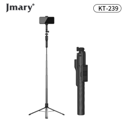 Jmary kt-239 Selfie Stick and tripod Stand For Cell Phone And Camera - Black