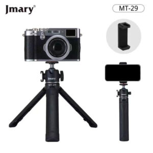 Jmary MT-29 Portable Tripod – Lightweight Aluminum Tabletop Tripod with 1/4 Universal Screw