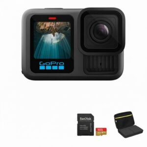 GoPro HERO13 Black with Memory Card and Accessories Bundle