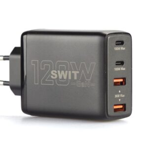 SWIT UC-2120 120W USB-C/A GaN Charger