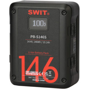 SWIT PB-S146S 146Wh Lithium-Ion Battery Pack with OLED Display V-Mount