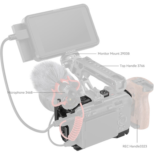 SmallRig 4183B Camera Cage for Sony FX30 and FX3 - Image 8