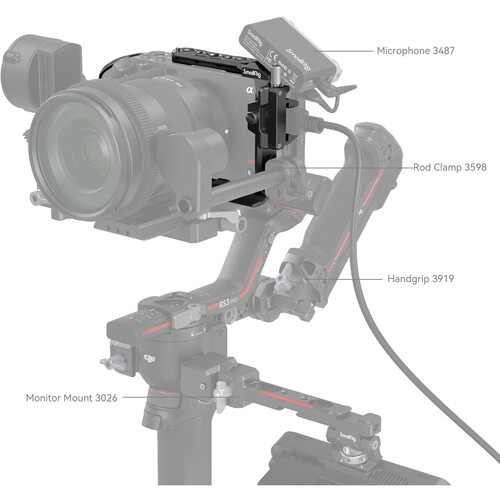 SmallRig 4183B Camera Cage for Sony FX30 and FX3 - Image 6