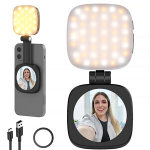 Neewer NL48B Magnetic Selfie Light (Black)