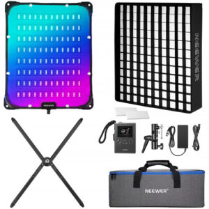 NEEWER FL100C 115W Flexible DMX Control LED RGB Video Light Kit