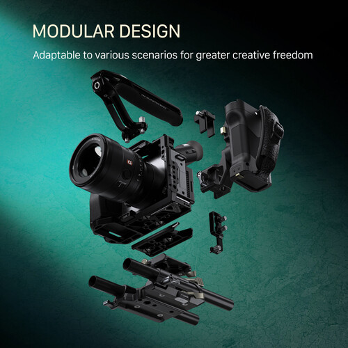Tilta Full Camera Cage for Sony FX2 (Black) - الصورة 14