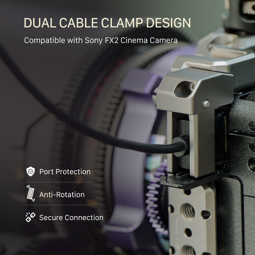 Tilta Full Camera Cage for Sony FX2 (Black) - الصورة 12