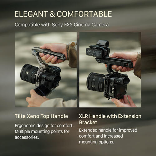 Tilta Full Camera Cage for Sony FX2 (Black) - الصورة 6