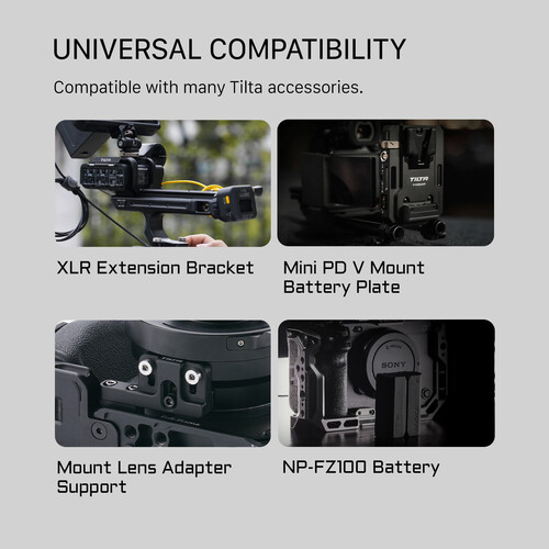 Tilta Full Camera Cage for Sony FX2 (Black) - الصورة 16