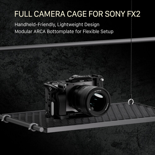 Tilta Full Camera Cage for Sony FX2 (Black) - الصورة 15