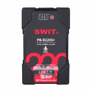 SWIT PB-R220S+ 220Wh Heavy - Duty V-Mount Battery
