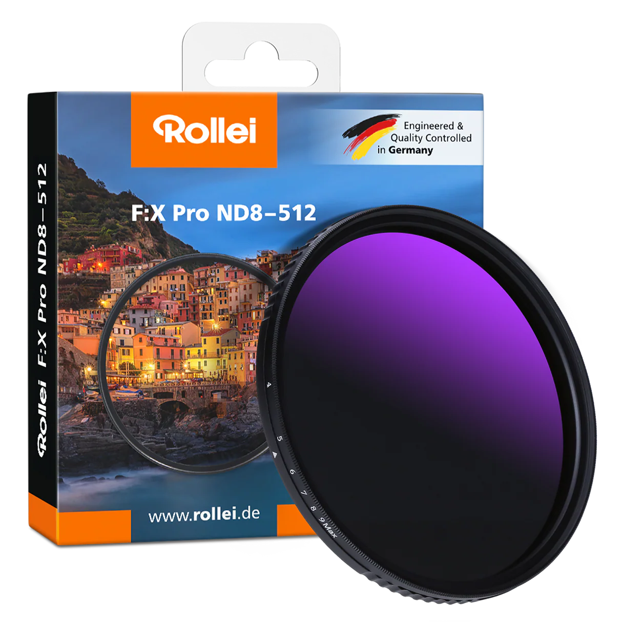 Rollei F X Pro Variable Filter ND8-512