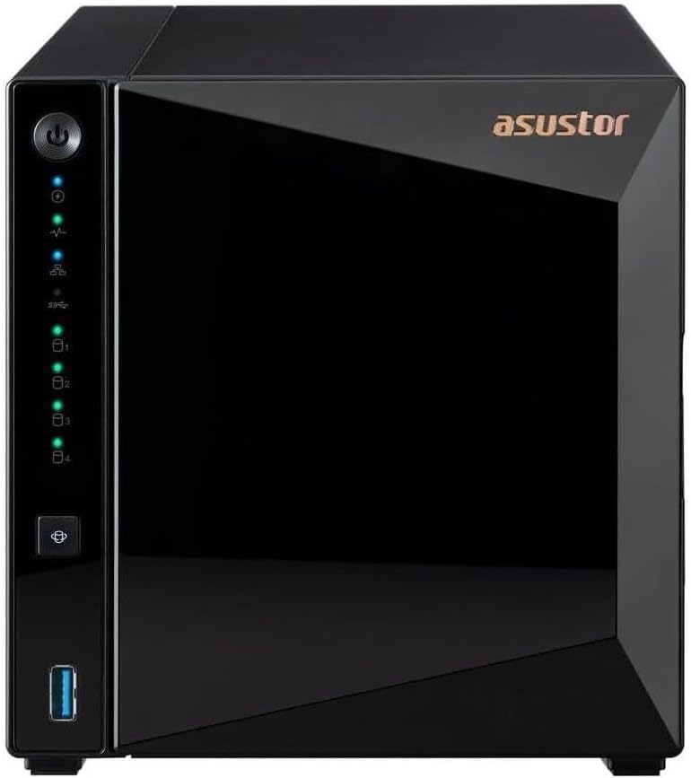 Asustor 2 bay NAS Tower EU 4GB DDR4 - FG AS5402T - الصورة 2