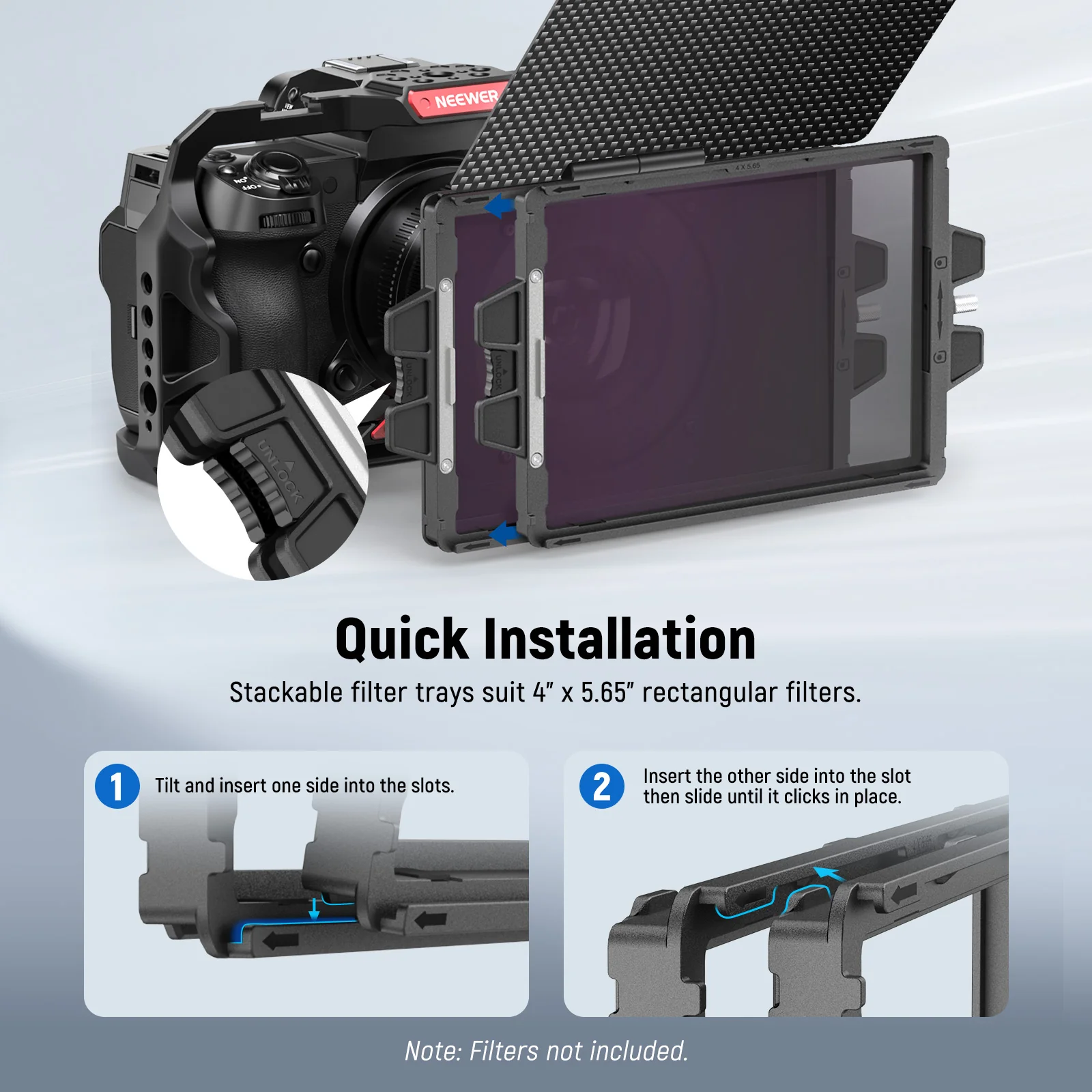 NEEWER PG002 Mini Matte Box - Image 4