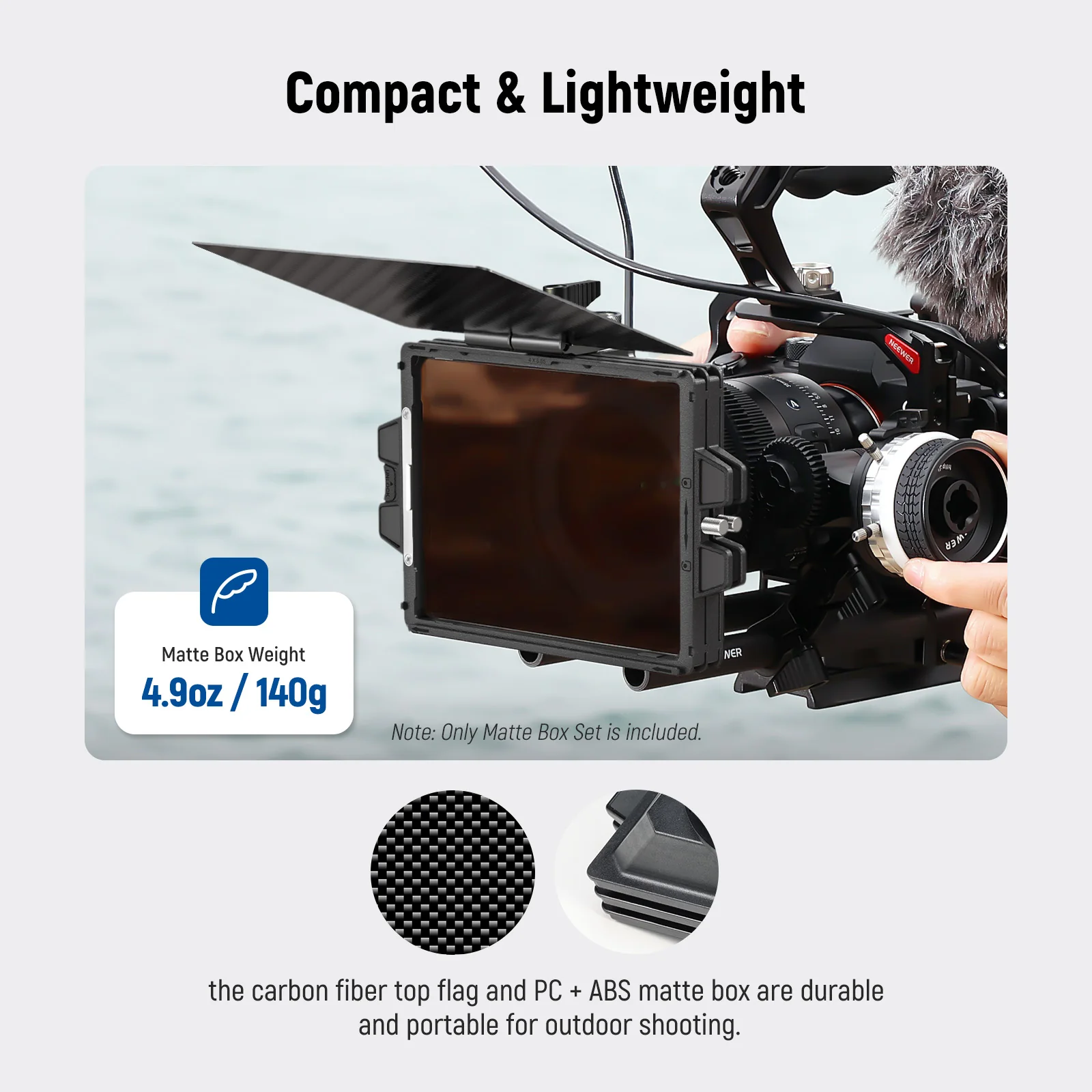 NEEWER PG002 Mini Matte Box - Image 5