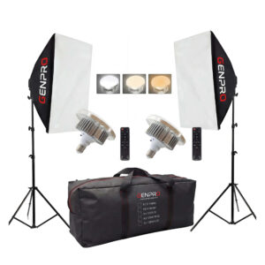 Generic Genpro L150 Studio Softbox Lighting Kit – Bi-Color – 2 Sets