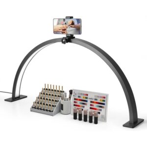 Generic HQ-75X Half Moon Light Led with Phone Holder