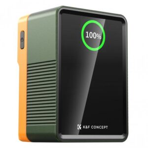K&F Concept V99 Pro 99Wh PD100W V-Mount Battery – Army Green