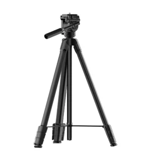 KINGJOY S660+VT-200 4-Section Tripod for Smartphones and Mirrorless Cameras