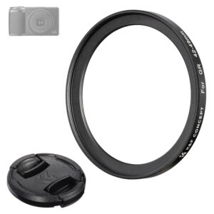 K&F Ricoh GR 42-49mm Adapter Ring plus Lens Cap Set