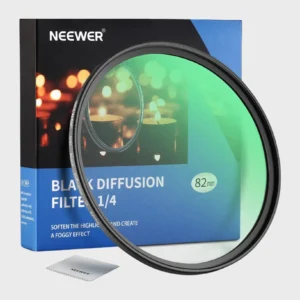 NEEWER 1/4 Black Diffusion Filter Cinematic Dreamy Effect Filter