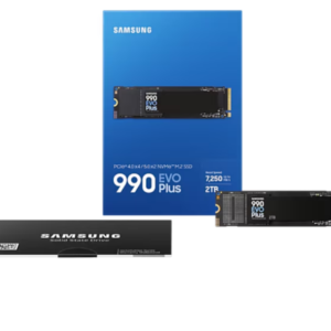 Samsung 990 Evo Plus 2TB M.2 PCIe Gen4 and Gen5 NVMe Internal Solid State Drive SSD
