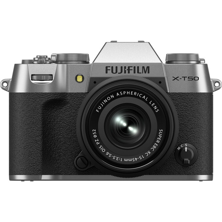 FUJIFILM X-T50 Mirrorless Camera with XC 15-45mm f/3.5-5.6 Lens