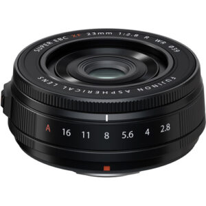 FUJIFILM XF 23mm f/2.8 R WR Pancake Lens FUJIFILM X - Black