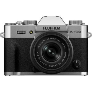 FUJIFILM X-T30 III Mirrorless Camera with 13-33mm f/3.5-6.3 Lens - Silver