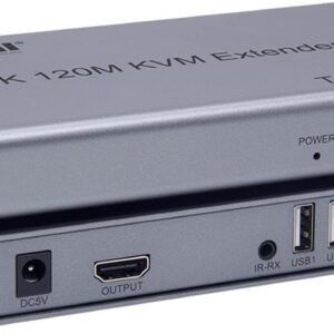 HDMI and USB Extender By Lan KVM 4K - 120m