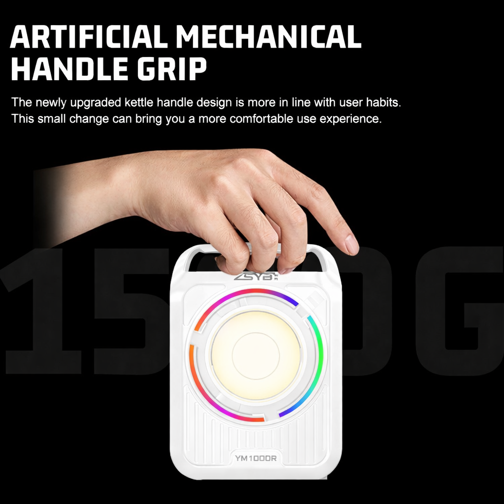 ZSYB HeadLight YM1000R RGB Professional LED Video Lighting - الصورة 2