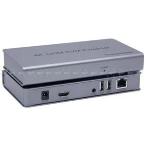 HDMI and USB Extender By Lan KVM 4K - 120m
