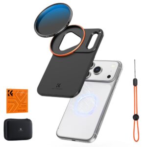 K&F Concept Magnetic Phone Lens Adapter 58mm Variable ND2–32 Filter