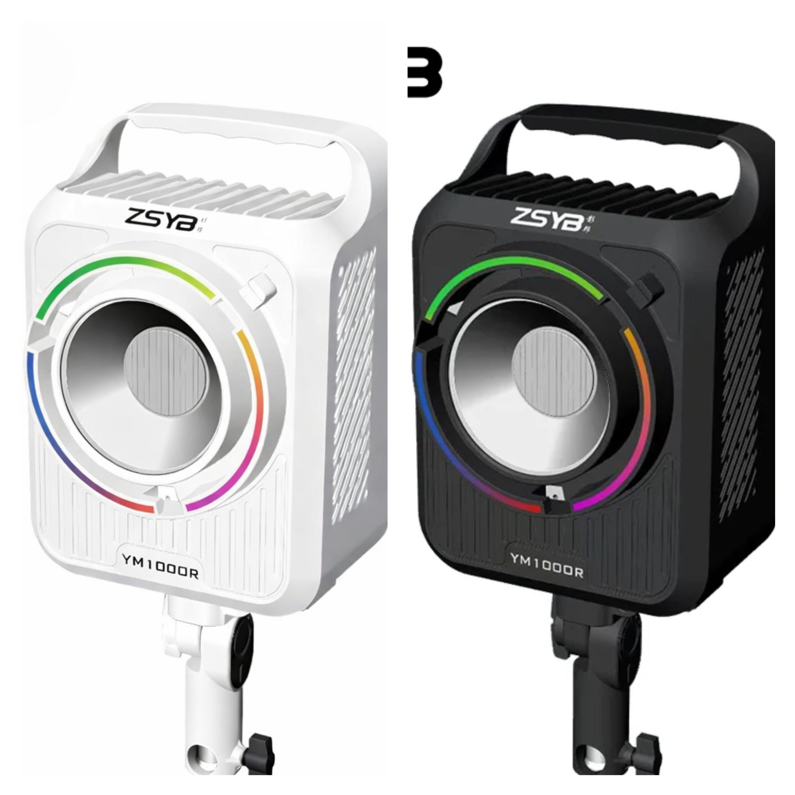 ZSYB HeadLight YM1000R RGB Professional LED Video Lighting