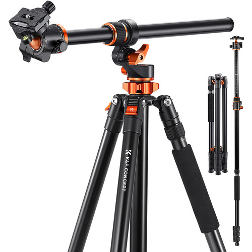 K&F Concept Professional Video Tripod with Ball Head BH-28L - الصورة 3