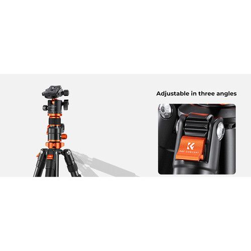 K&F Concept Professional Video Tripod with Ball Head BH-28L - الصورة 8