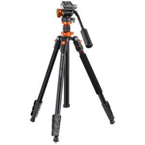 K&F Concept Professional Video Tripod with Fluid Head FH-03