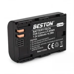 BESTON LP-E6NH Rechargeable Lithium-Ion Battery 2250mAh for Canon Cameras