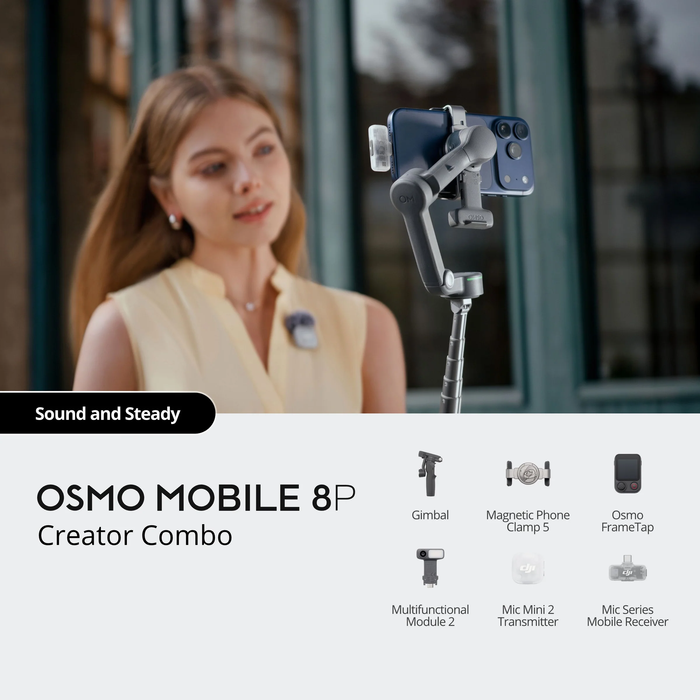 DJI Osmo Mobile 8P Creator Combo - الصورة 5