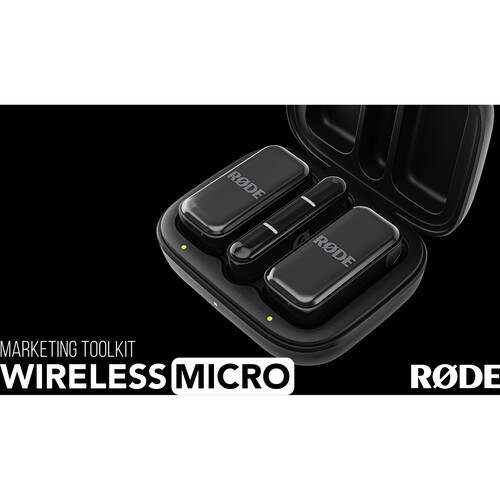 Rode Ultra-compact Wireless Microphone with USB-C Connector - Black - Image 7