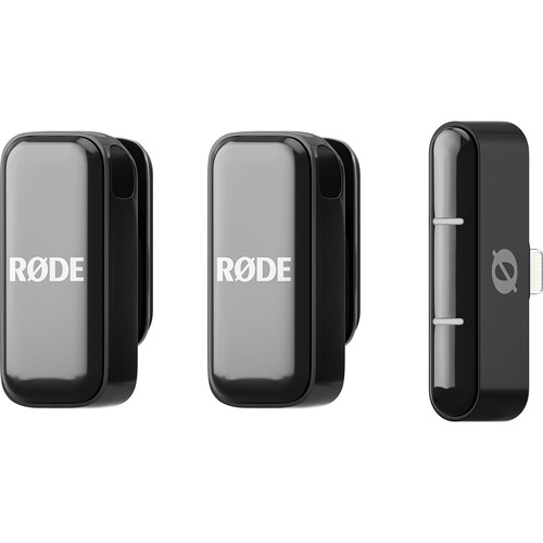 Rode Ultra-compact Wireless Microphone with USB-C Connector - Black - Image 6