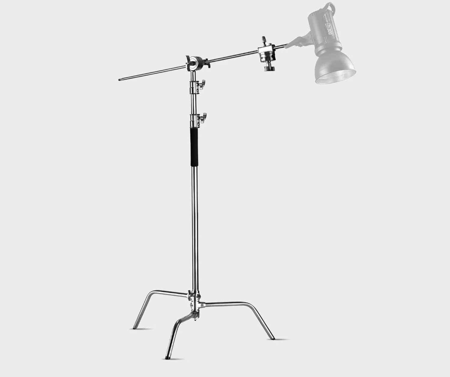 Fx Studio 3.3M Stainless Steel C-Stand with Boom Arm