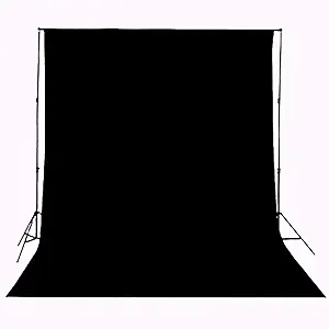 Generic Paper Background 11×2.7m - Black