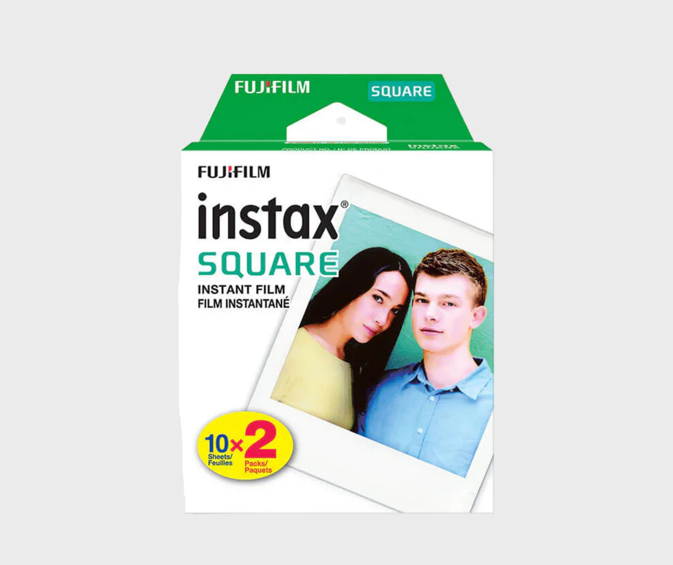 Fujifilm Instax SQUARE Instant Film - 20 Exposures