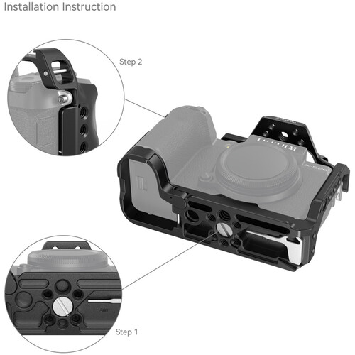 SmallRig Full Camera Cage for FUJIFILM X-S20 - الصورة 3