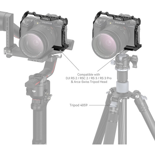 SmallRig Full Camera Cage for FUJIFILM X-S20 - الصورة 6